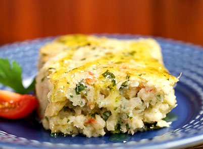 Bacalhau com Queijo Parmesão Suaçuí Prime
